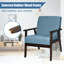 Fauteuil en lin l 23 po Janyce-795444155