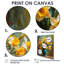 «Yellow Orange Vibrant Symphony Daffodils - Daffodils», reproduction d'art murale-106110630-106110642