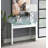 Eaker 47.75'' Glass Top Console Table