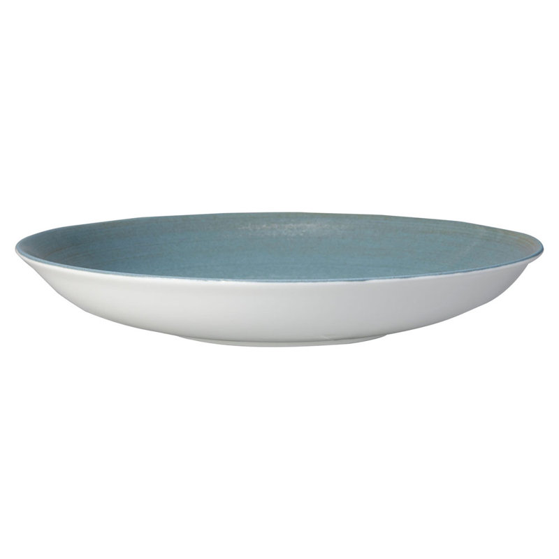 Studio Glaze Bone China Pasta Dish, Ocean Whisper, 10"W