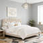 Tête de lit tapissier en lin à hauteur réglable moderne-828422625-828422653