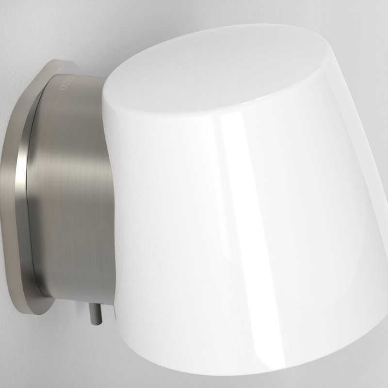 Imari 1 - Light Flush Mounted Sconce, Matte Nickel