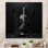 Minimaliste ébène, violon, vibrations III - fruits, art mural