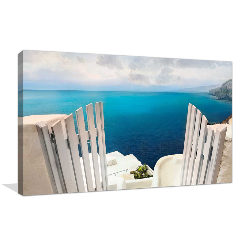 Blue Dreams par - photographie, Toile tendue, H 24 po x l 40 po x P 1,5 po