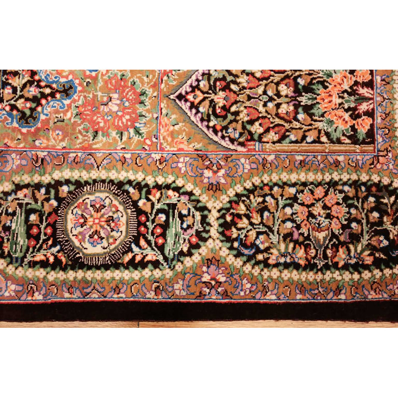 Persian Silk Oriental Area Rug