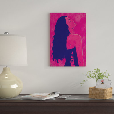 « écarlate » par giuseppe cristiano, impression sur toile