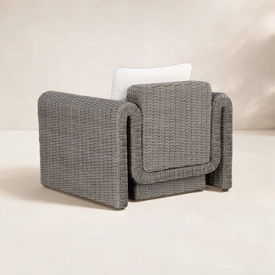 Edid Wicker Outdoor Lounge Chair