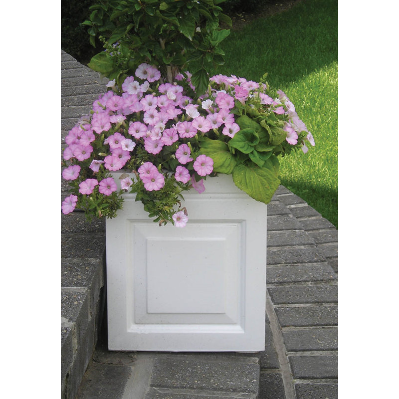 Haldeman Fiberglass Window Box Planter, Black, Extra Extra Large