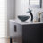 Glass Circular Vessel Bathroom Sink-10363220