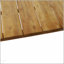Table basse d'extérieur en bois d'acacia durable avec un design rustique et une finition résistante aux intempéries, parfaite pour le patio et le jardin