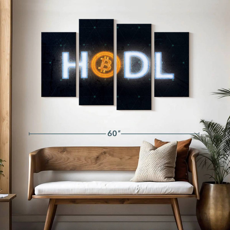 Kerner Glowing Bitcoin Hodl