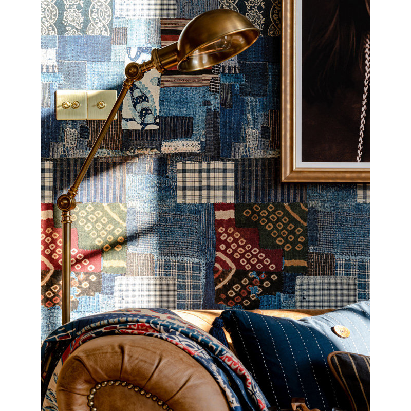 Woodstock Patchwork Wallpaper Roll