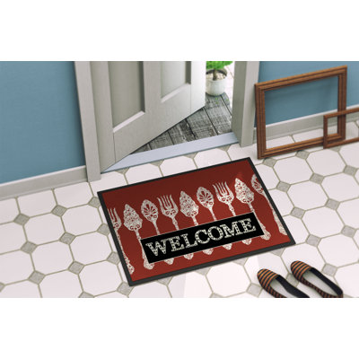 Hayse Non-Slip Indoor Doormat