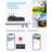 8CH DVR Security Cameras System with 1TB HDD, 8 x 2MP Outdoor Dome Security Cameras, Motion Alert-76590166