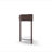 Artisan-Crafted Wave-Pattern Demi-Lune Console Table with Brown Woodgrain,Unique Half Moon Design End Table with 2 Storage Drawers and Bottom Shelf for Living room, Bedroom, Study