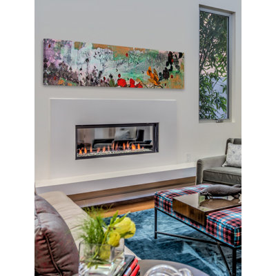 Impression panoramique sur toile tendue « oriole 2009 » par tracy silva