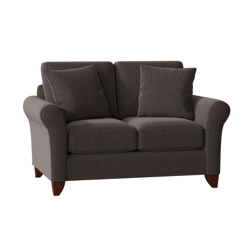 Almada Loveseat, Craftwood 45 Dark Gray Performance Chenille, Yes, Manhattan