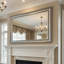 Miroir mural argenté-2084826738