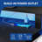 Balconera 65'' L Shaped Desk With Power Outlets, LED Lights & Monitor Stand-105529343
