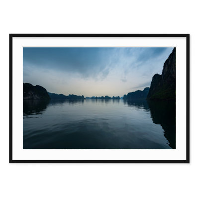 Blue Bay - Picture Frame Photograph on Paper
