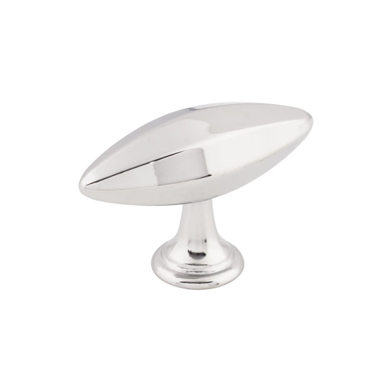 Chareau 1 15/16" Length Bar Knob, 1 15/16" Length, Polished Chrome