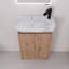 Lavabo de meuble-lavabo autoportant en céramique 23 po-268701875