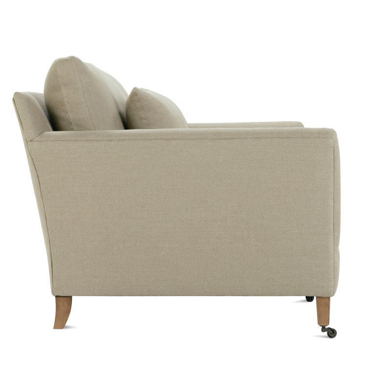 Bruges 87'' Sofa, Tan Linen Blend