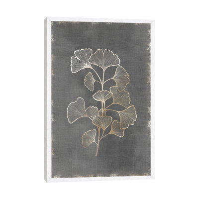 Gilded Botanical II by Eva Watts - Painting on Canvas