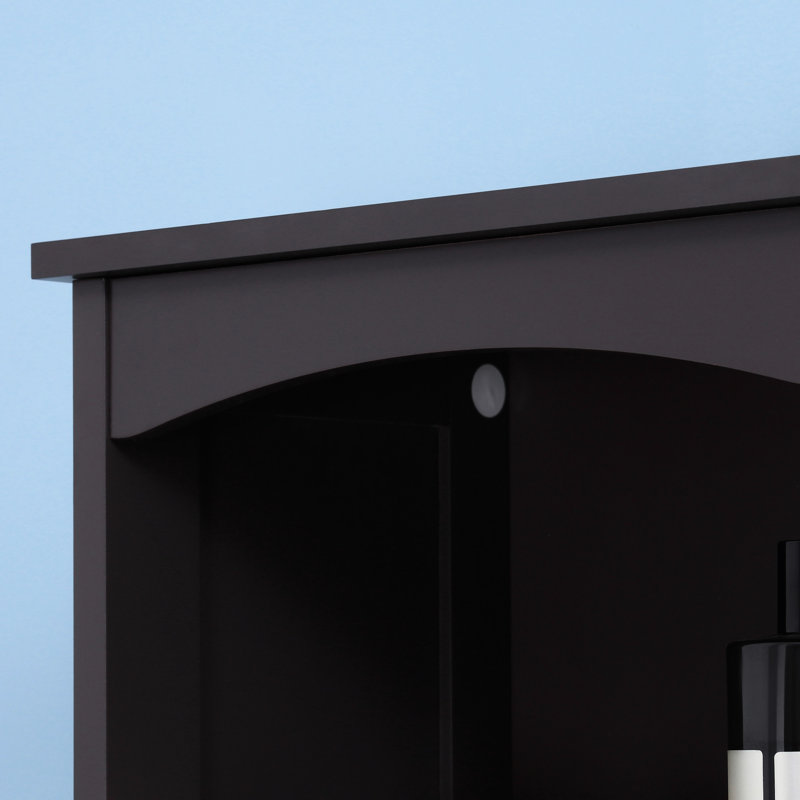 Brown Bathroom Shelf - 3 And Drawer For Essentials Storage Unit In Optimizing Organization