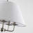 5 - Light Dimmable Farmhouse Candle-Style Cone Chandelier with Fabric Shade For Dining Room Living Room Kitchen Island-950866361