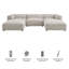 Canapé modulaire Auren 5 pièces Auren-460213361-460213375