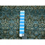 Tapis oriental noué à la main en laine bleu Kohinoor Herrita 10 pi 0 po x 13 pi 11 po
