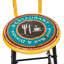 Dingyue Counter Stool with Metal Frame