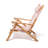  Reclining Beach Chair with Cushion-1183997065