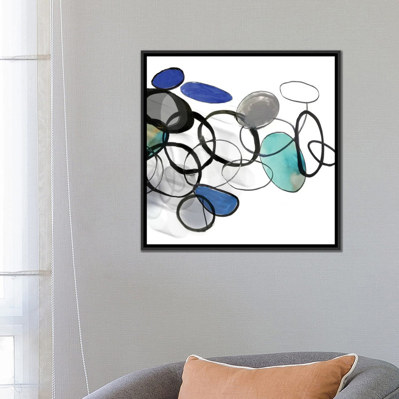 « installation ii », impression sur toile, H 18 po x l 18 po x P 1,5 po, Toile avec cadre noir