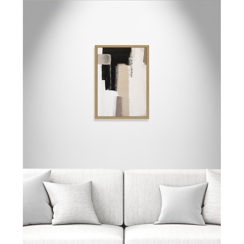 «Giverny Earth Scapes I On Paper» par Joss & Main Print, Cadre naturel naturel sans cadre, H 23 po x l 17 po x P 1,25 po