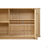 63" Wavy Storage Sideboard, Double-Door Buffet Cabinet With Adjustable Shelves, Suitable For Kitchen, Living Room, Hallway - Versatile Storage-573560663