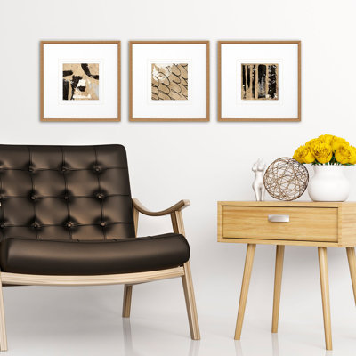 Grammercy II S / 3 par Nicoll - Ensemble de 3 reproductions de cadres photo simples