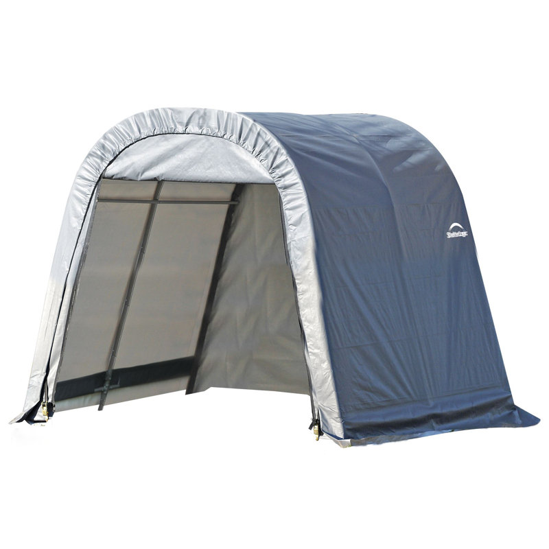 11' W x 12' D Garage, Grey