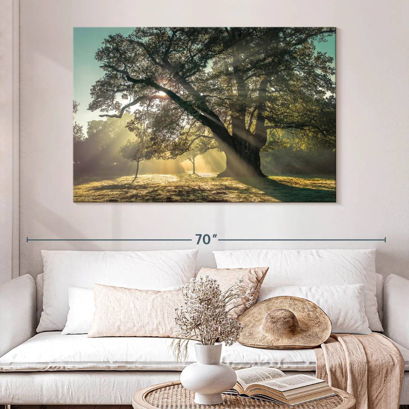 Harnek Breaking Through The Tree, 34" H x 51" W