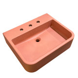 Newterra 22" Undermount/Wall/Vessel Bathroom Sink