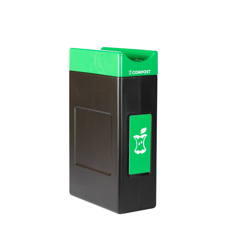 Commercial Zone Avante Compost Container, Narrow Open Top Unit, Liner Included, 30