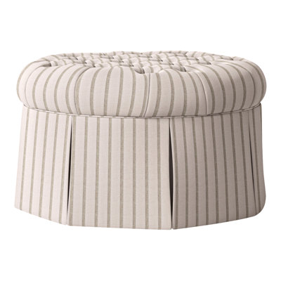 Alma Round Ottoman