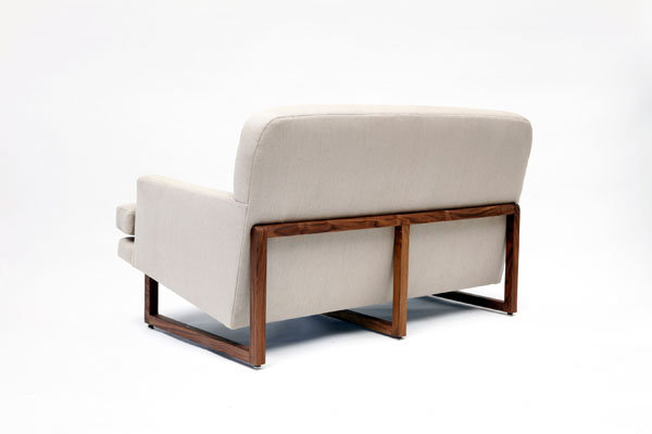 Melinda 52'' Upholstered Loveseat, Eggplant
