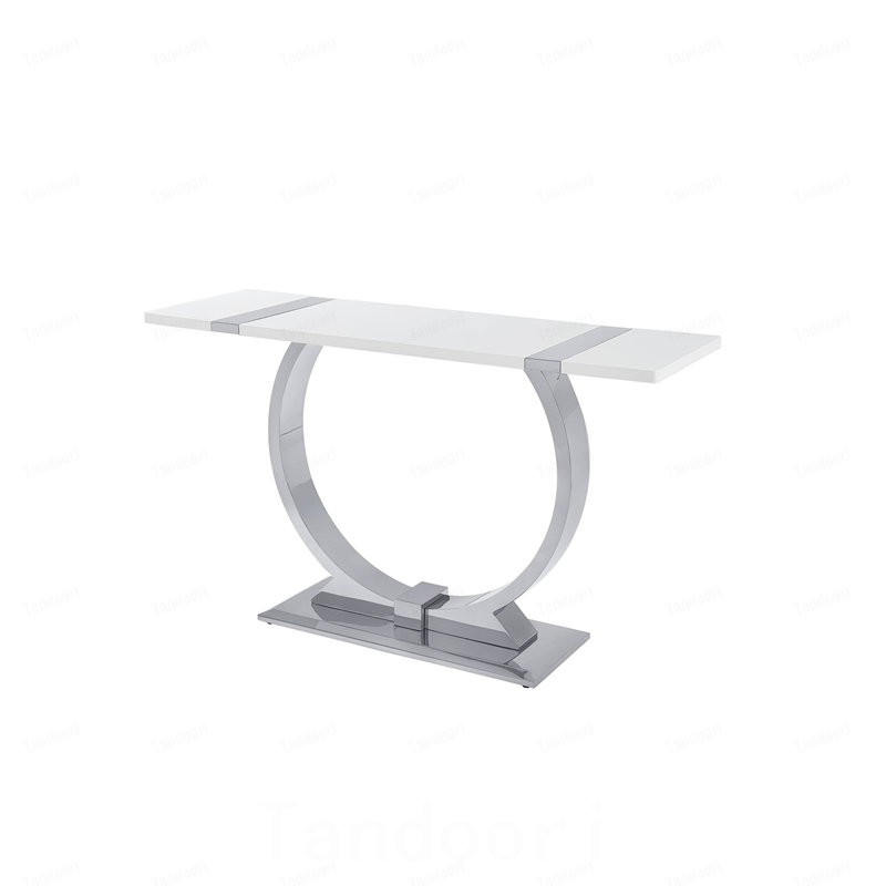 Mobilier de salon contemporain 1pc, Blanc