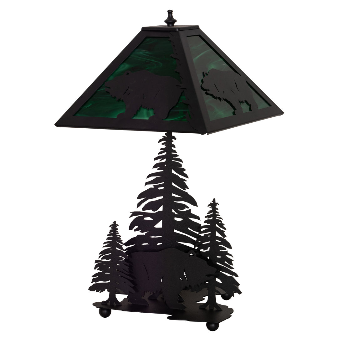 Rustic Lodge Table Lamp Meyda Lighting