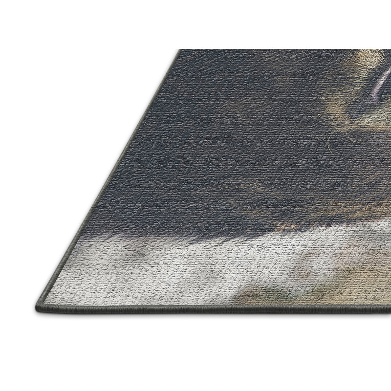 Tapis brun Bear, Rectangle 2 pi x 5 pi