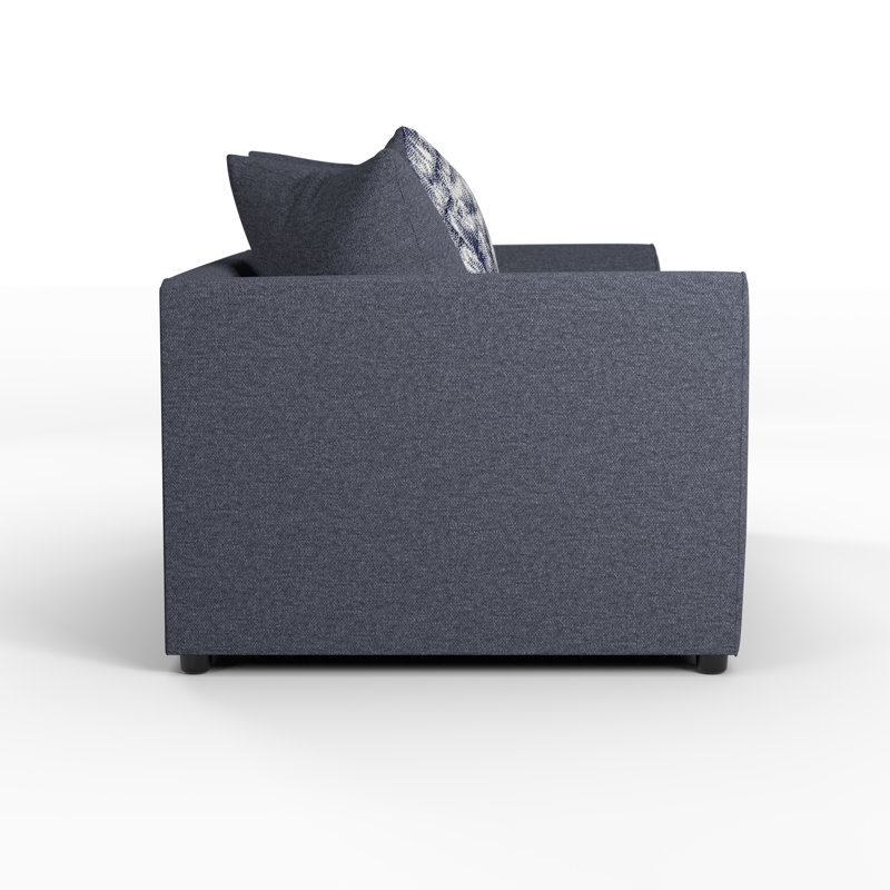 Wyoming 2 Piece Sofa Set, Navy