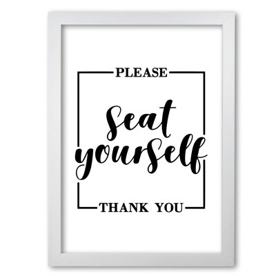 Seat Yourself - Print