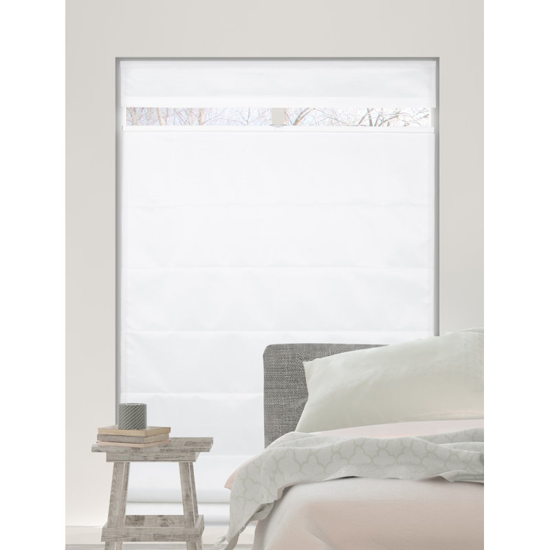 Semi Sheer Roman Shade, 22"W x 60"L